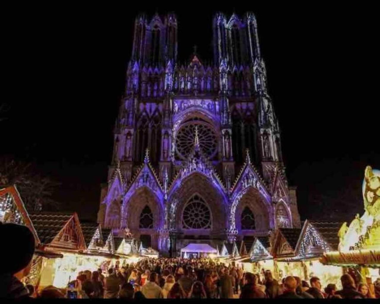 Reims Centre-Ville - 2 Chambres - 6 Personnes Au 1 Er Etage Ρενς Εξωτερικό φωτογραφία